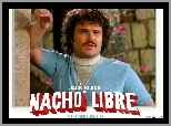 Jack Black, łańcuszek, Nacho Libre, mur